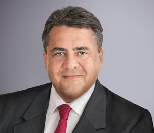 Sigmar Gabriel, der Vorsitzende der SPD und Bundesminister für Wirtschaft und Energie